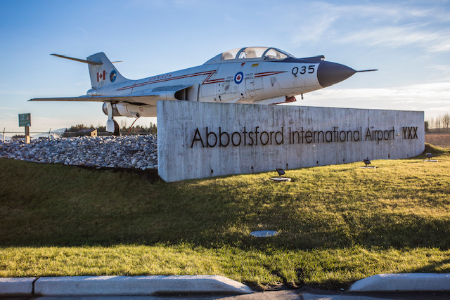 Abbotsford Airport Sign